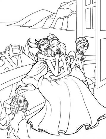 barbie popstar coloring pages